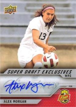 2011 Upper Deck MLS - WPS Super Draft Exclusives Signatures #WSD-AM Alex Morgan Front
