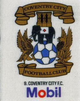 1983 Mobil Football Club Badges #9. Coventry City Badge Front
