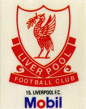1983 Mobil Football Club Badges #15. Liverpool Badge Front