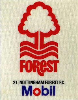 1983 Mobil Football Club Badges #21. Nottingham Forest Badge Front