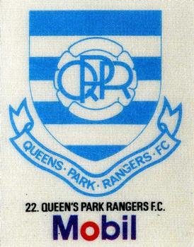 1983 Mobil Football Club Badges #22. Queens Park Rangers Badge Front