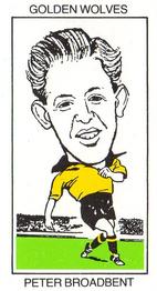 1989 West Midlands Collectors Centre Golden Wolves #21. Peter Broadbent Front