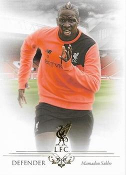 2016 Futera Unique Liverpool Premier #12 Mamadou Sakho Front
