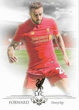 2016 Futera Unique Liverpool Premier #26. Danny Ings Front
