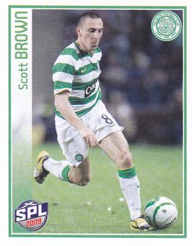 2009 Panini Scottish Premier League Stickers #62 Scott Brown Front