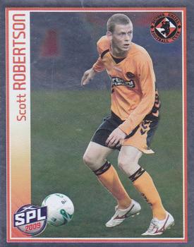 2009 Panini Scottish Premier League Stickers #103 Scott Robertson Front
