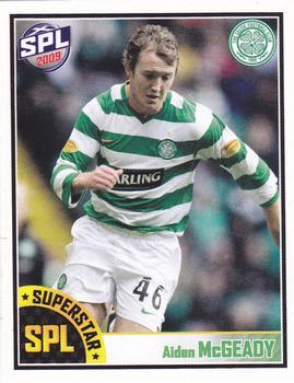 2009 Panini Scottish Premier League Stickers #123 Aiden McGeady Front