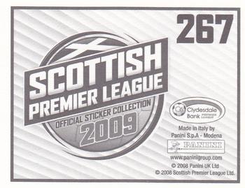 2009 Panini Scottish Premier League Stickers #267 Easter Road Stadium Back