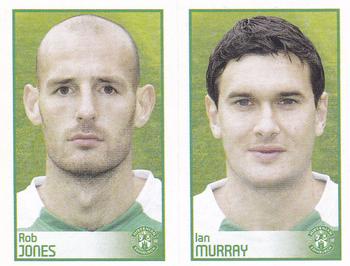 2009 Panini Scottish Premier League Stickers #276 / 278 Rob Jones / Ian Murray Front