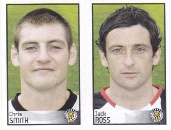 2009 Panini Scottish Premier League Stickers #475 / 477 Chris Smith / Jack Ross Front