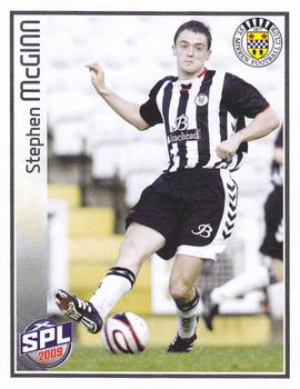 2009 Panini Scottish Premier League Stickers #506 Stephen McGinn Front