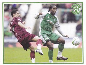 2009 Panini Scottish Premier League Stickers #518 Hibernian v Heart of Midlothian Front