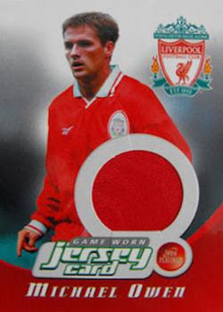 2001 Futera Platinum Prestige Liverpool #NNO Michael Owen Front