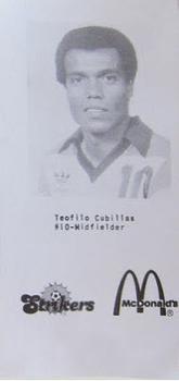 1981 McDonald's Fort Lauderdale Strikers #NNO Teofilo Cubillas Front