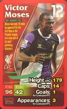 2013-14 Top Trumps Liverpool #NNO Victor Moses Front