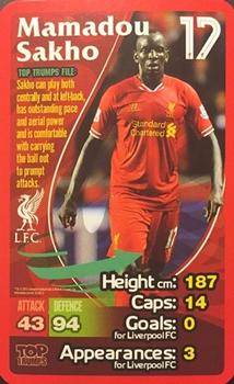 2013-14 Top Trumps Liverpool #NNO Mamadou Sakho Front