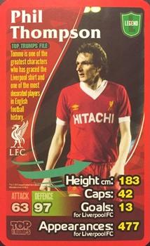 2013-14 Top Trumps Liverpool #NNO Phil Thompson Front