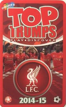 2014-15 Top Trumps Liverpool #NNO Title Card Front