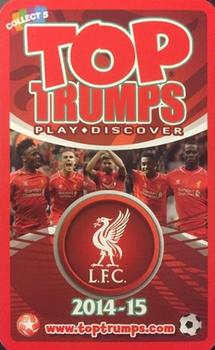 2014-15 Top Trumps Liverpool #NNO Brad Jones Back