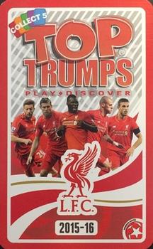 2015-16 Top Trumps Liverpool #NNO Title Card Front