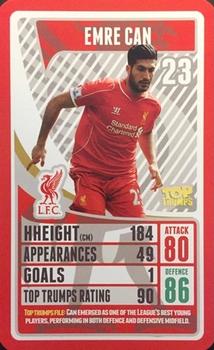 2015-16 Top Trumps Liverpool #NNO Emre Can Front