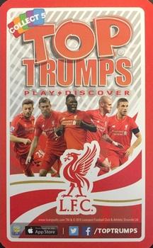 2015-16 Top Trumps Liverpool #NNO James Milner Back