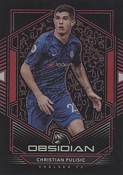 2019-20 Panini Obsidian - Red #69 Christian Pulisic Front