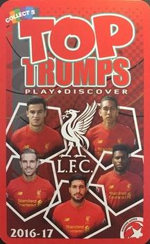 2016-17 Top Trumps Liverpool #NNO Title Card Front