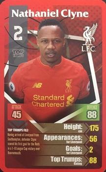 2016-17 Top Trumps Liverpool #NNO Nathaniel Clyne Front