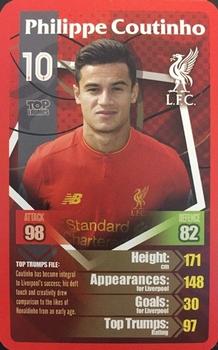 2016-17 Top Trumps Liverpool #NNO Philippe Coutinho Front