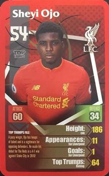 2016-17 Top Trumps Liverpool #NNO Sheyi Ojo Front