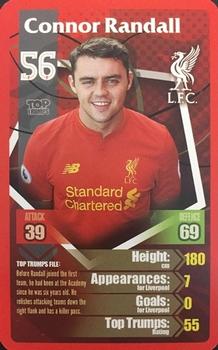 2016-17 Top Trumps Liverpool #NNO Connor Randall Front