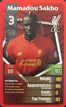 2016-17 Top Trumps Liverpool #NNO Mamadou Sakho Front
