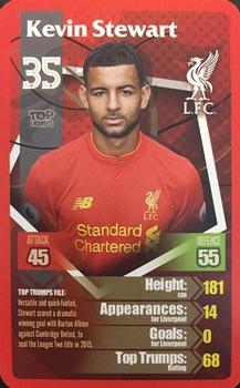 2016-17 Top Trumps Liverpool #NNO Kevin Stewart Front