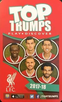 2017-18 Top Trumps Liverpool #NNO Philippe Coutinho Back