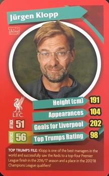 2017-18 Top Trumps Liverpool #NNO Jürgen Klopp Front