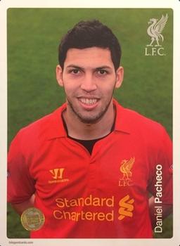 2012-13 Tin Concepts FC Legends Liverpool #NNO Dani Pacheco Front