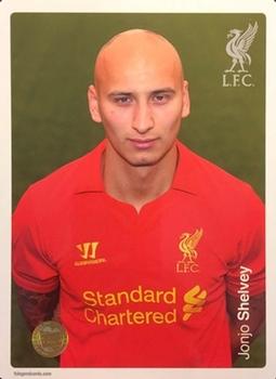 2012-13 Tin Concepts FC Legends Liverpool #NNO Jonjo Shelvey Front