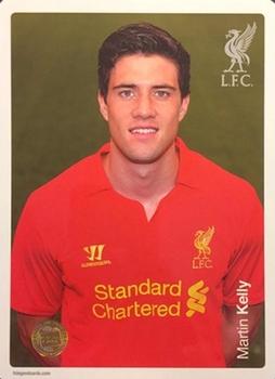2012-13 Tin Concepts FC Legends Liverpool #NNO Martin Kelly Front