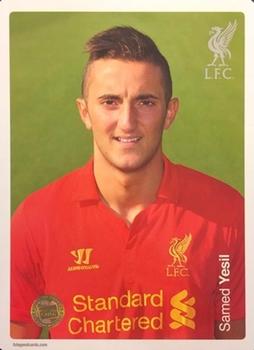 2012-13 Tin Concepts FC Legends Liverpool #NNO Samed Yesil Front