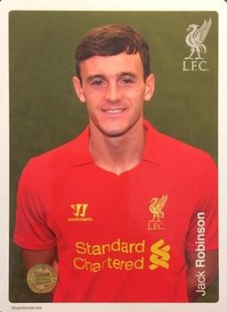 2012-13 Tin Concepts FC Legends Liverpool #NNO Jack Robinson Front
