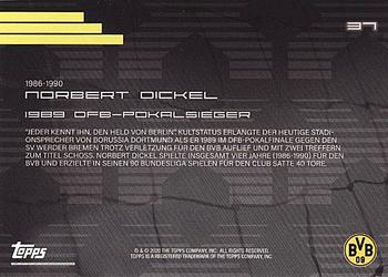 2020 Topps BVB Curated Set #37 Norbert Dickel Back
