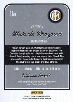 2016-17 Donruss - Silver #105 Marcelo Brozovic Back