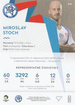 2019-20 SportZoo Futbalové Slovensko - Slovenskí Sokoli #R19 Miroslav Stoch Back