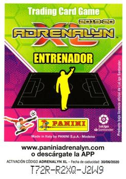 2019-20 Panini Adrenalyn XL La Liga Santander #475 Paco Lopez Back