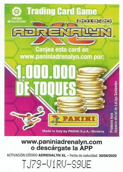 2019-20 Panini Adrenalyn XL La Liga Santander #NNO Card On-Line Back