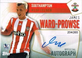 2015-16 Topps Premier Club - Signatures #NNO James Ward-Prowse Front