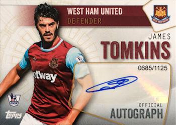 2015-16 Topps Premier Club - Signatures #NNO James Tomkins Front