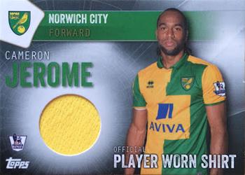 2015-16 Topps Premier Club - Player/Match Worn Shirts #NNO Cameron Jerome Front