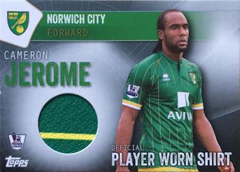 2015-16 Topps Premier Club - Player/Match Worn Shirts #NNO Cameron Jerome Front